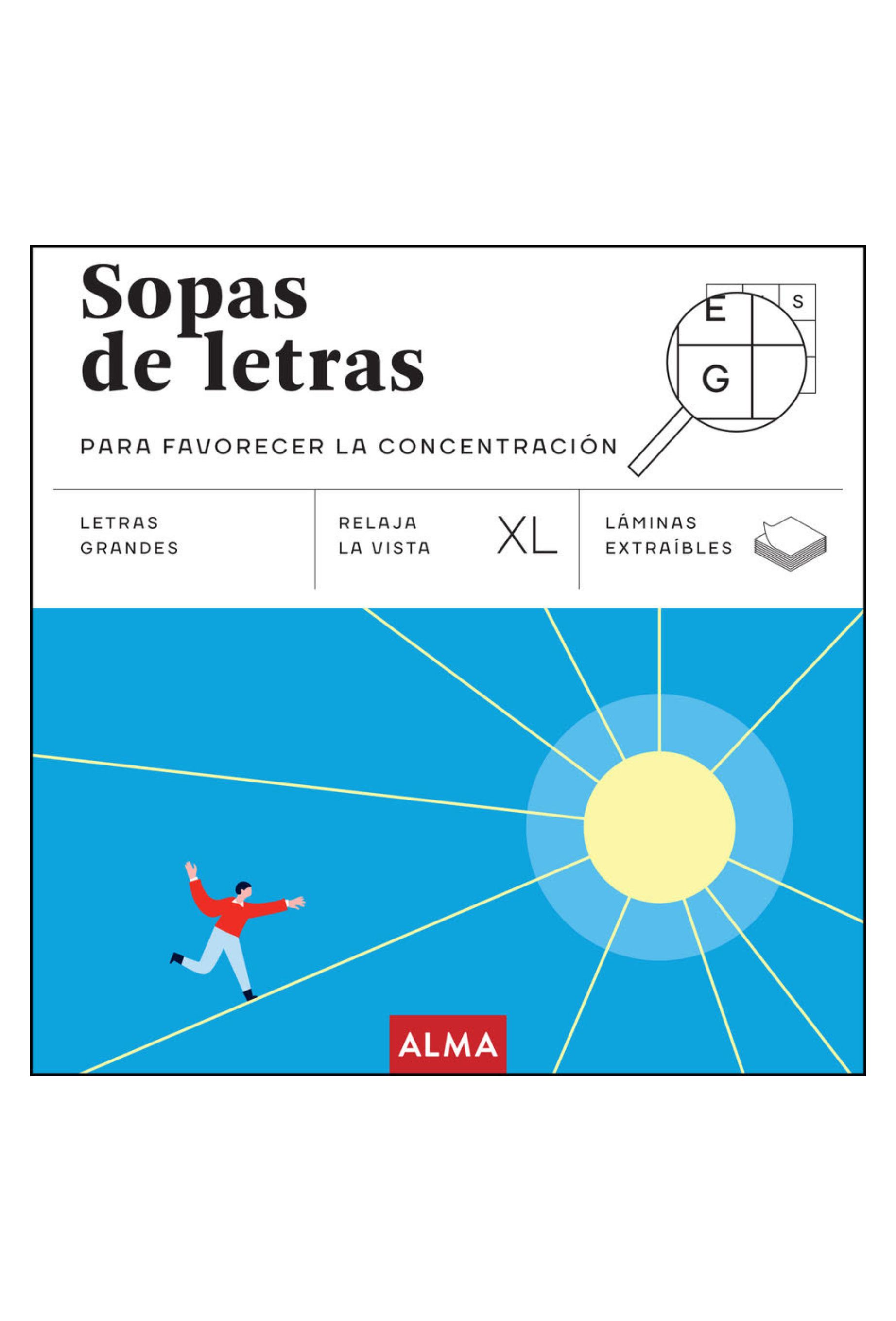 Sopas de letras para favorecer la concentración (XL)